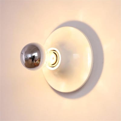 Vliegende schotel wandlamp - Decoratieve binnenverlichting - Moderne sfeer creëren - Creatief design - 15 cm wandafstand - Wit