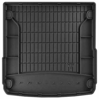 FROGUM TM Kofferbakmat - Geschikt voor AUDI A4 B9 Kombi / Avant (2015-2023) - TPE Rubber - Zwart