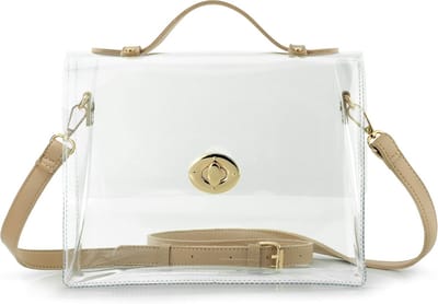 Crossbody Tas Dames - Klassieke Schoudertas met Draai-sluiting