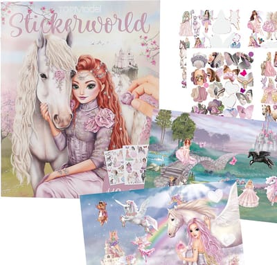 Top Model TOPModel Stickerworld VIVA VIOLET Educatieve boeken (spelletjes en raadsels)