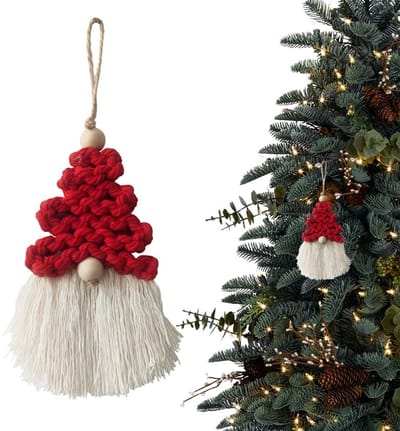 Dailygoods- Kerstboomversiering Hoogwaardig Katoen - Set Ornamenten