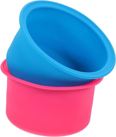 Siliconen Wax Pot - Harsverwarmer Liner - Ontharen Thuis - Anti-aanbaklaag - 4 Stuks - Gekleurd
