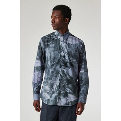 Paul Smith Mens S/c Regular Fit Shirt Blue Größe: S | Business hemden Outlet | Herren | Blau