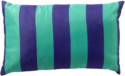 APOLLO - kussenhoes outdoor 30x50 cm - gestreept - Vivid Green - groen, blauw