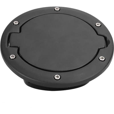 Auto Oliedop Brandstoftankdop Afdekking Auto Accessoire Geschikt voor Jeep Wrangler JK & Unlimited zwart
