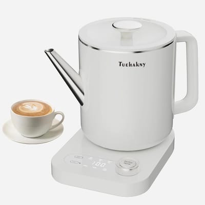 Slimme Waterkoker - Thee en Koffie - Dranken Bereiden - Temperatuur Keuze - 1 Liter - Wit