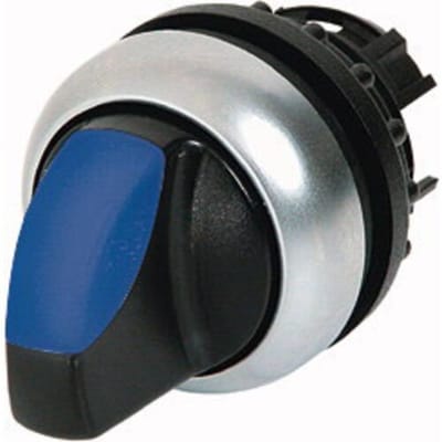 Eaton 216841 M22-WLK3-B Keuzetoets Kunststof frontring Knevel Zwart 1 stuk(s) Piece