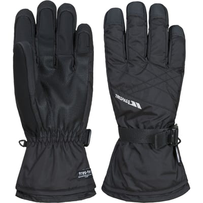 Trespass - Heren Reunited II Ski-Handschoenen (Zwart)