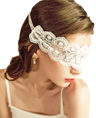 2-delige set kanten oogmaskers voor dames, sexy lingerie, verstelbaar verband, maskerade, nachtclub, rollenspel, feestaccessoires