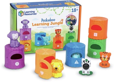 Learning Resources Peekaboo Leerset Jungle - Vanaf 18 maanden