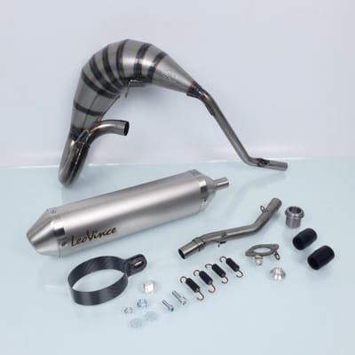 Pot d échappement Leovince pour Moto Derbi 50 Senda Sm X-Treme 2002 à 2005 Neuf