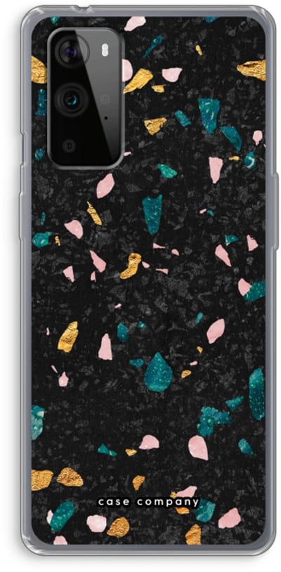 Case Company® - Hoesje geschikt voor OnePlus 9 Pro hoesje - Terrazzo N°10 - Soft Cover Telefoonhoesje - Bescherming aan alle Kanten en Schermrand