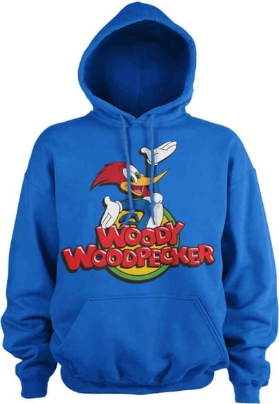 Woody Woodpecker Hoodie/trui -S- Classic Logo Blauw