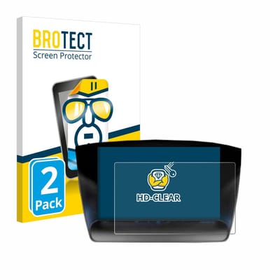 BROTECT - Screenprotector voor Ford Edge 2015-2019 SYNC 2 8" - Folie Beschermfolie transparant 2 Stuks