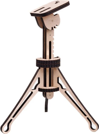 JollyLook Decoratieve Camera Tripod HOUT, licht bruin (zelfmontage)