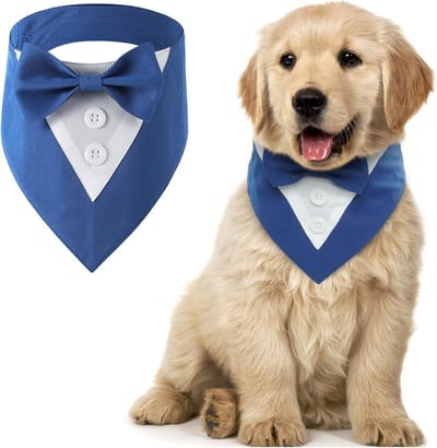 Stunq® Elegant Honden Accessoire: Verstelbare Bandana voor Feestelijke Evenementen
