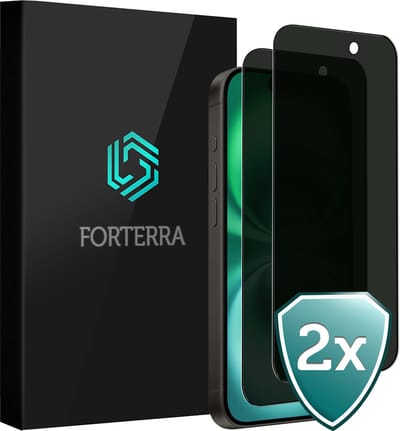 Screenprotector 2 Stuks - Geschikt voor Apple iPhone 16 - Privacy Filter - Beschermglas - Gehard Glas - Tempered Glass - Screen Protector