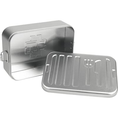 Rammstein Lunchbox - Denn Du Bist Was Du Isst - voor Geen - zilverkleurig