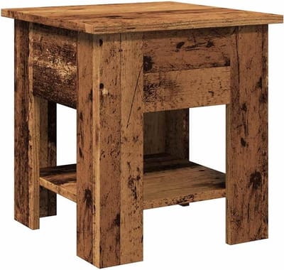 Eettafel Houten Salontafel Woonkamer Bijzettafel 40x40x42 cm
