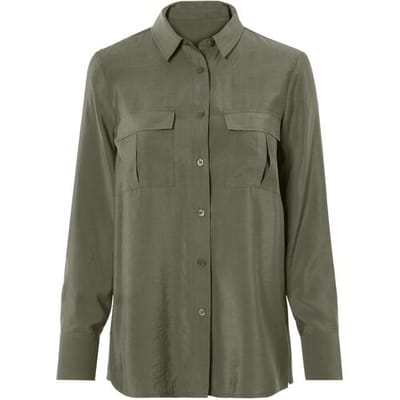 esmara Dames blouse (Kaki, 34)