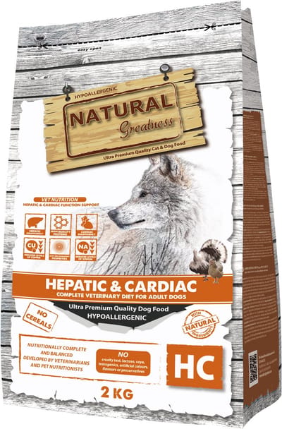 Natural Greatness Veterinary Diet Dog Hepatic-Caridac Complete Adult