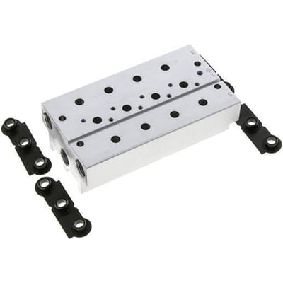 6xG1/4'' Manifold 4-Stations Festo 576419 VABM-B10-20S-G14-4