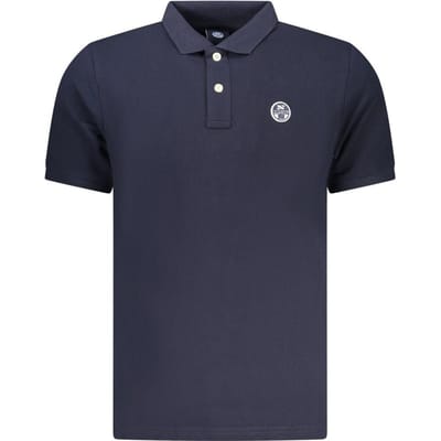 North Sails Blauw Katoenen Heren Poloshirt