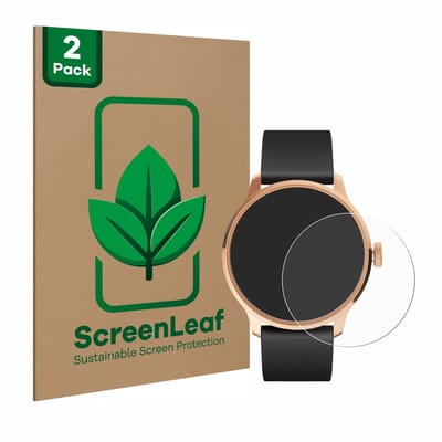 2 Stuks Screenprotector voor Withings ScanWatch Light - Hoogwaardige Beschermfolie transparant