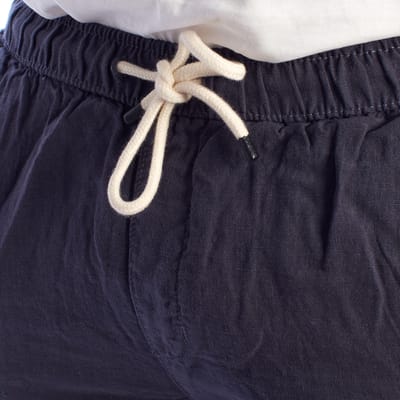 Heren Linnen Bermuda Shorts met Touwtjes HS24MBE09
