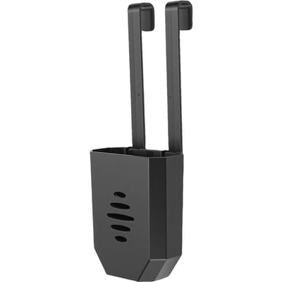 Toiletreservoir Schoonmaaktablet Houder ABS Hangende Toiletpot Reiniger Drager voor het Voorkomen van Vervuiling Waterreservoir zwart