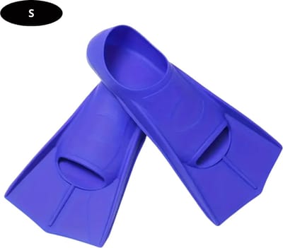 Bovista Zwemvliezen Voor Kinderen & Volwassenen - Flippers - Zwemflippers - Snorkelset - Blauw - Maat S