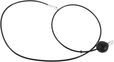 TOYANDONA Fitness Pulley Kabel Verstelbare Gym Kabel Vervangingsaccessoires Voor Pulley Systeem Zware Duurzame Fitness Touwmachine Met Antislip Kunstleer Coating Voor Thuis Gym Gebruik