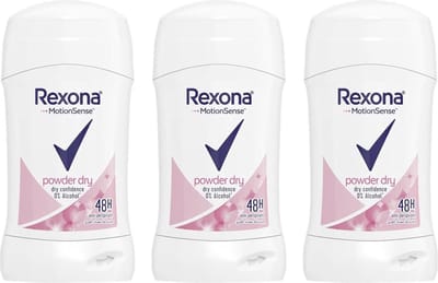 Rexona Deodorant Stick - Powder Dry - 3 x 40 gram