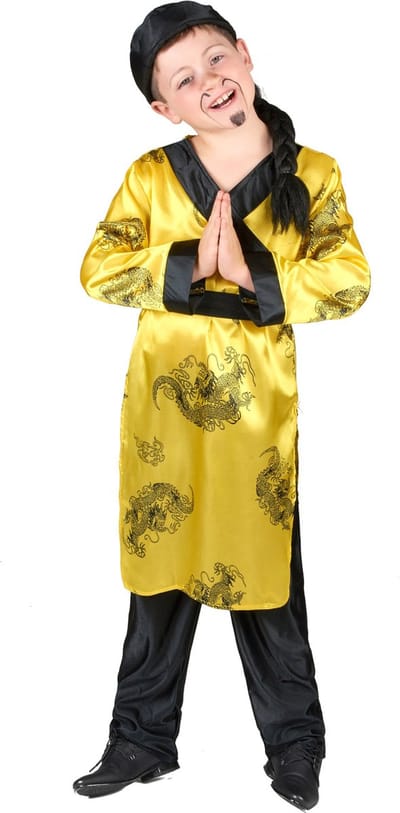 Vegaoo - Verkleedkostuum Chinees voor jongens Carnavaloutfit