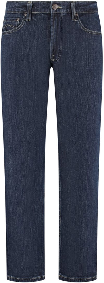MASKOVICK - Heren Jeans - Regular Fit - Stretch – Dark Rinsed – Clinton – W48 L32