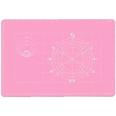 Dikke Siliconen Bakmat met Maataanduidingen Antislip Deegmat Herbruikbare Deeg Rollende Mat voor