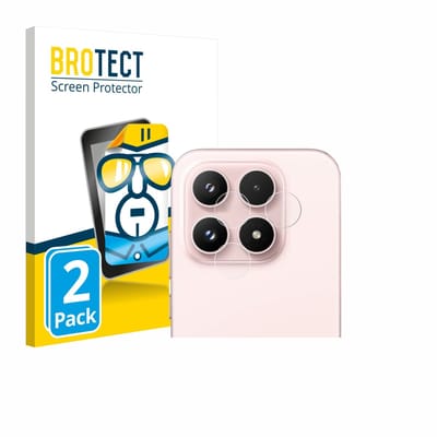 BROTECT - Screenprotector voor Xiaomi 17 (ALLEEN Camera Lens) - Folie Beschermfolie transparant 2 Stuks