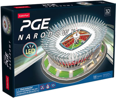 3D puzzel 144 stukjes PGE National Stadium - Puzzle 3D 144 elementów PGE Narodowy