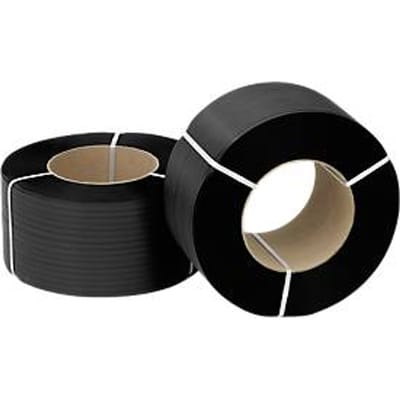 Polypropyleen omsnoeringsband, 12,0 mm breed, 0,55 mm x 5.000 m (2 rollen)