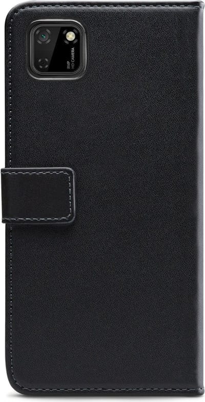 Mobilize Telefoonhoesje geschikt voor Huawei Y5p Hoesje | Mobilize Classic Gelly Wallet Bookcase Portemonnee | Pasjeshouder voor 2 Pasjes | Telefoonhoesje voor Pinpas / OV Kaart / Rijbewijs - Zwart
