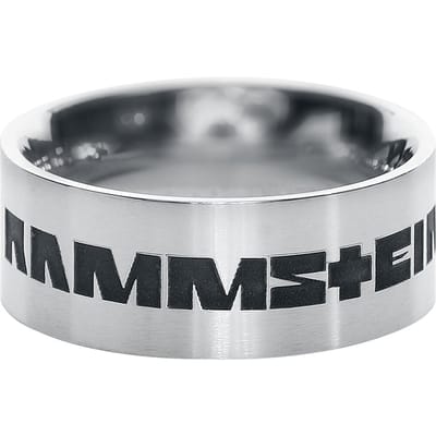 Rammstein Ring - zilverkleurig