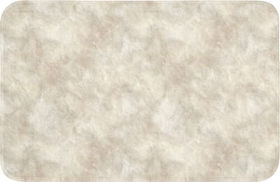 Badmat 60x40 cm - Antislip - Beige - Reliëfstructuur - Natuursteen - Badmatten voor badkamer - Badkamermat - Douchemat - Badkamer mat