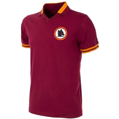 COPA - AS Roma 1978/79 Retro Voetbalshirt - Heren - Rood - S