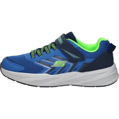 Skechers Microspec Tread Klittenband Laag - Sneakers - Unisex - Blauw