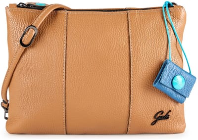 Gabs schoudertas Beyonce Shoulderbag Camoscio Lichtbruin