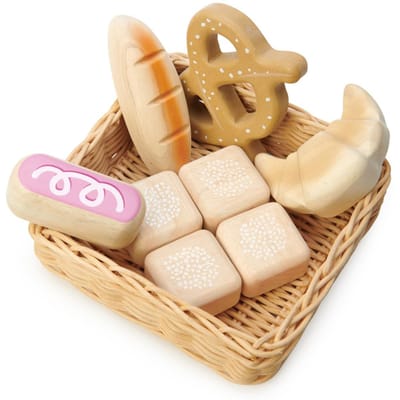 Tender Leaf Toys mandje met brood 3jr+