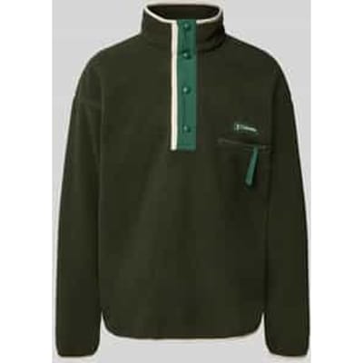 Sweatshirt met opstaande kraag