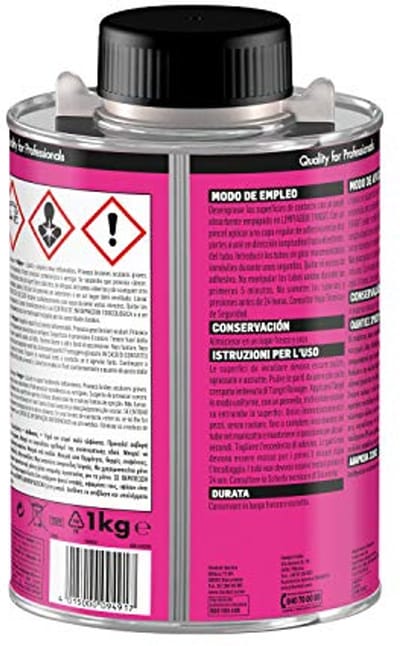 PVC Rigido Lijm voor Stijve Buizen 1000 g