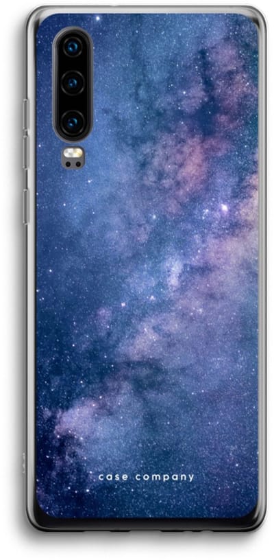 Case Company® - Hoesje geschikt voor Huawei P30 hoesje - Nebula - Soft Cover Telefoonhoesje - Bescherming aan alle Kanten en Schermrand