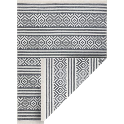 Kleden Rugsx Tapijt TWIN 22996 geometrisch, strips katoen, dubb 60x90 cm